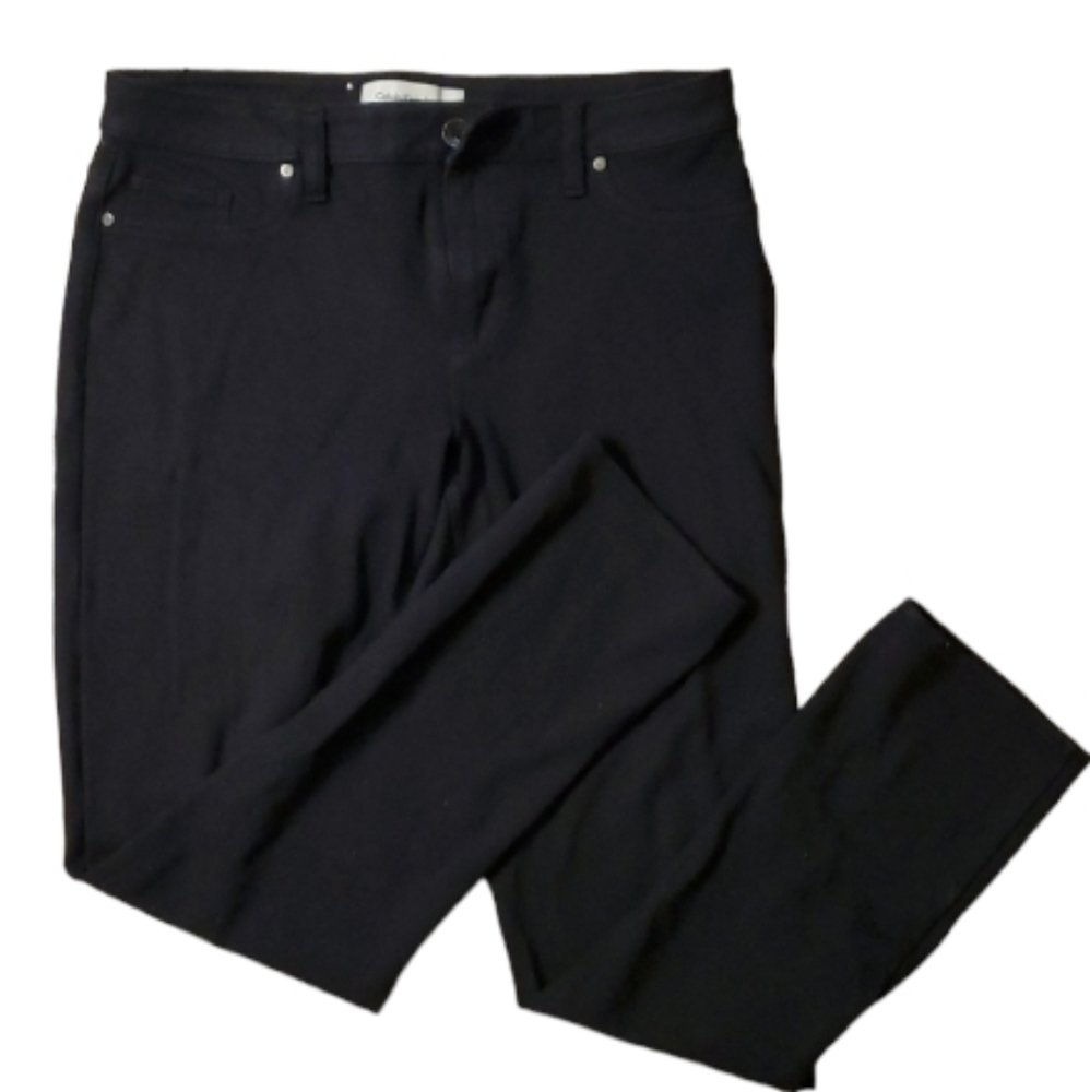 Calvin Klein Jeans Black Soft Skinny Jeggings Size‎ 10 Womans